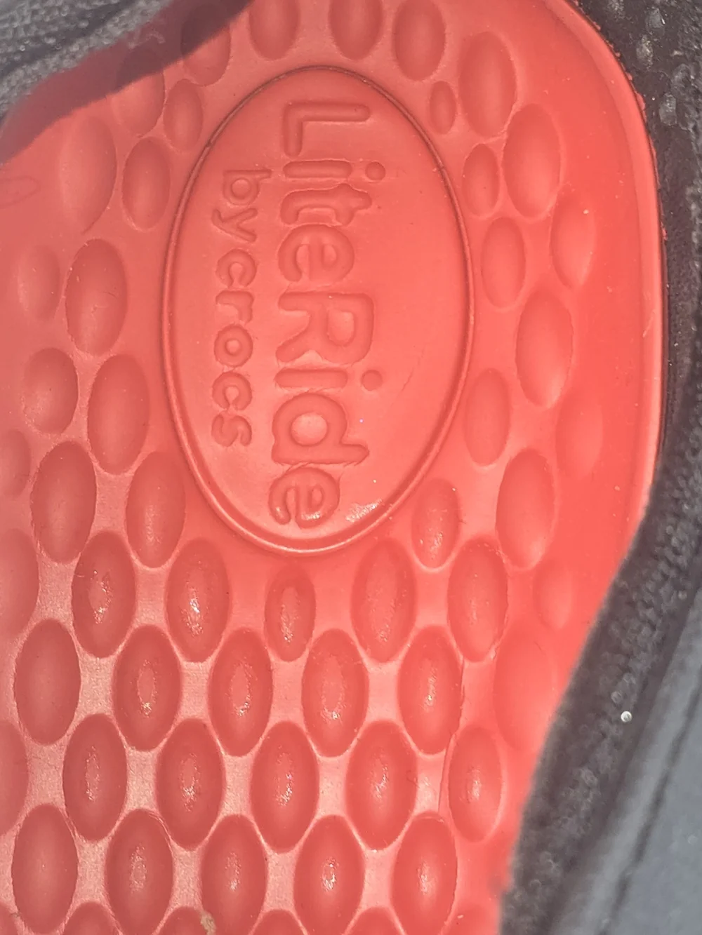 CROCS LITERIDE PACER SNEAKERS LACE-UP LIGHTWEIGHT BREATHABLE BLACK MENS SIZE 9 - Picture 8 of 10